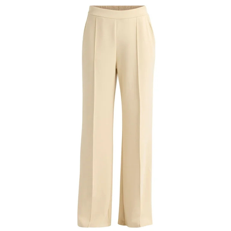 Scoop Women's and Women's Plus Ultimate ScubaKnit Trouser Pants, Sizes XS-4X | Walmart (US)