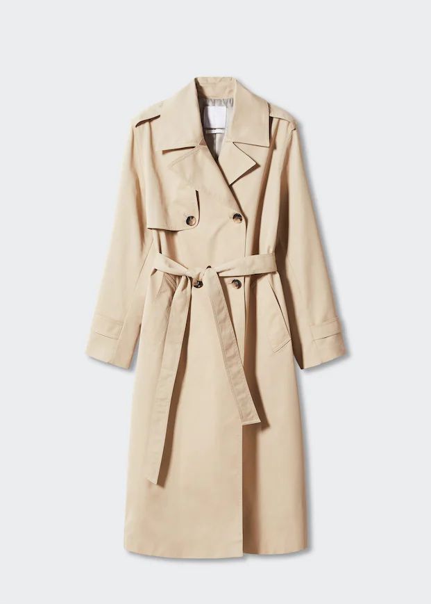 Classic belted trench -  Women | Mango USA | MANGO (US)