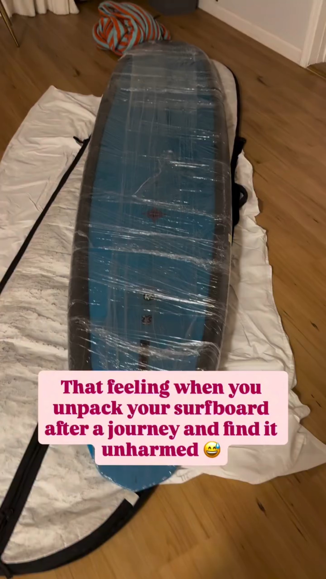 It feels a bit like you’ve cheated the system… #surfboard #longboard