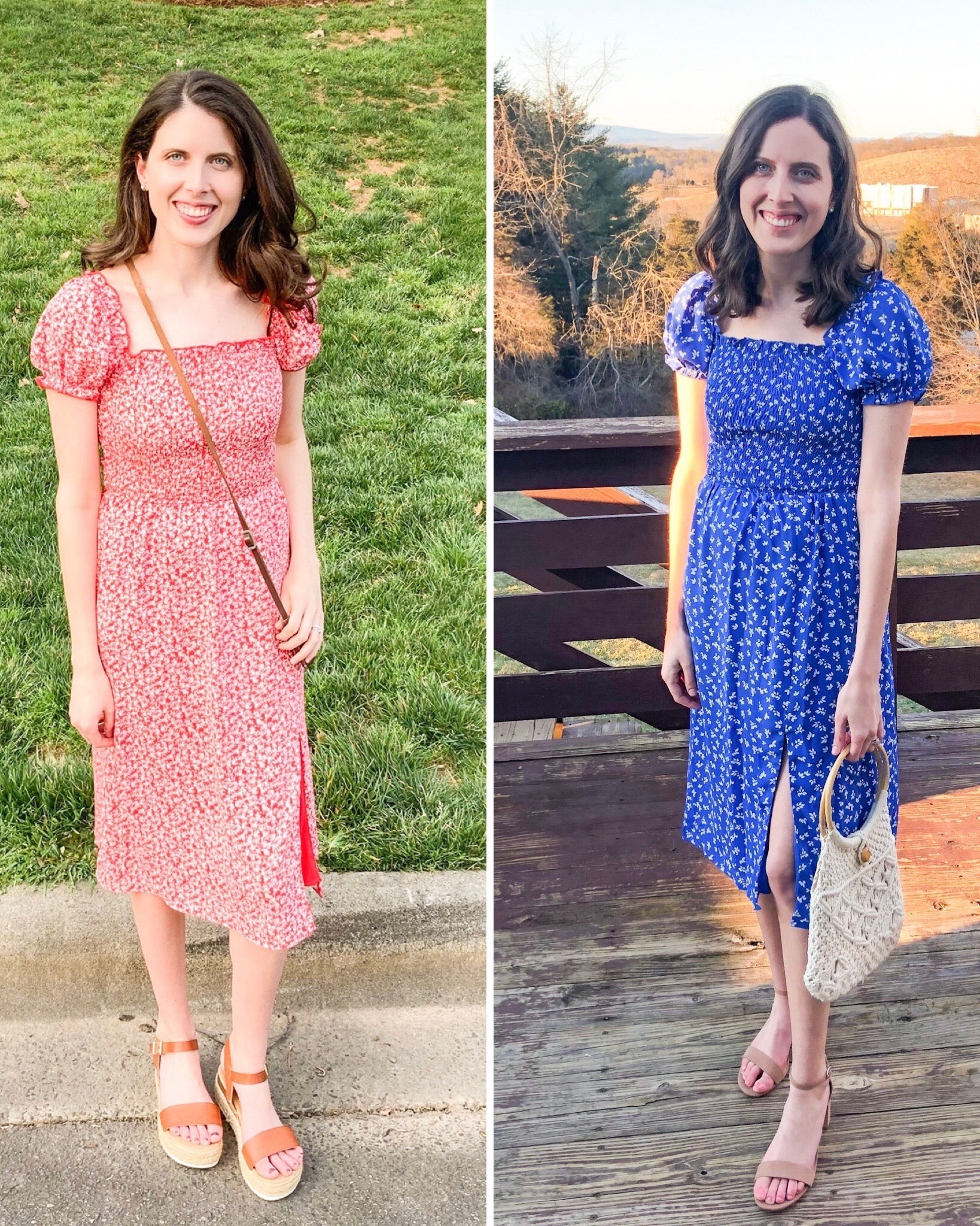 Love these dresses can be worn as a puff sleeve or off the shoulder. Fits tts wearing xs 
❤️🤍💙


4th of July 
Fourth of July 
Red white and blue 
Summer dress 
Summer outfit 
Church dress
Date night dress