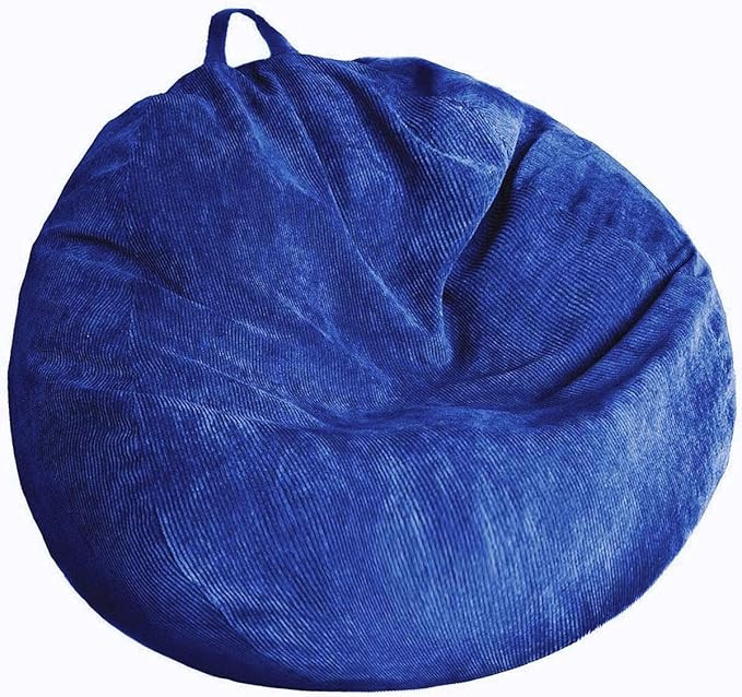 Kisoy 3 Ft Bean Bag Chair Cover (No Filler) Stuffed Animal Storage Bean Bag Cover Pets Dogs/Cats ... | Amazon (US)
