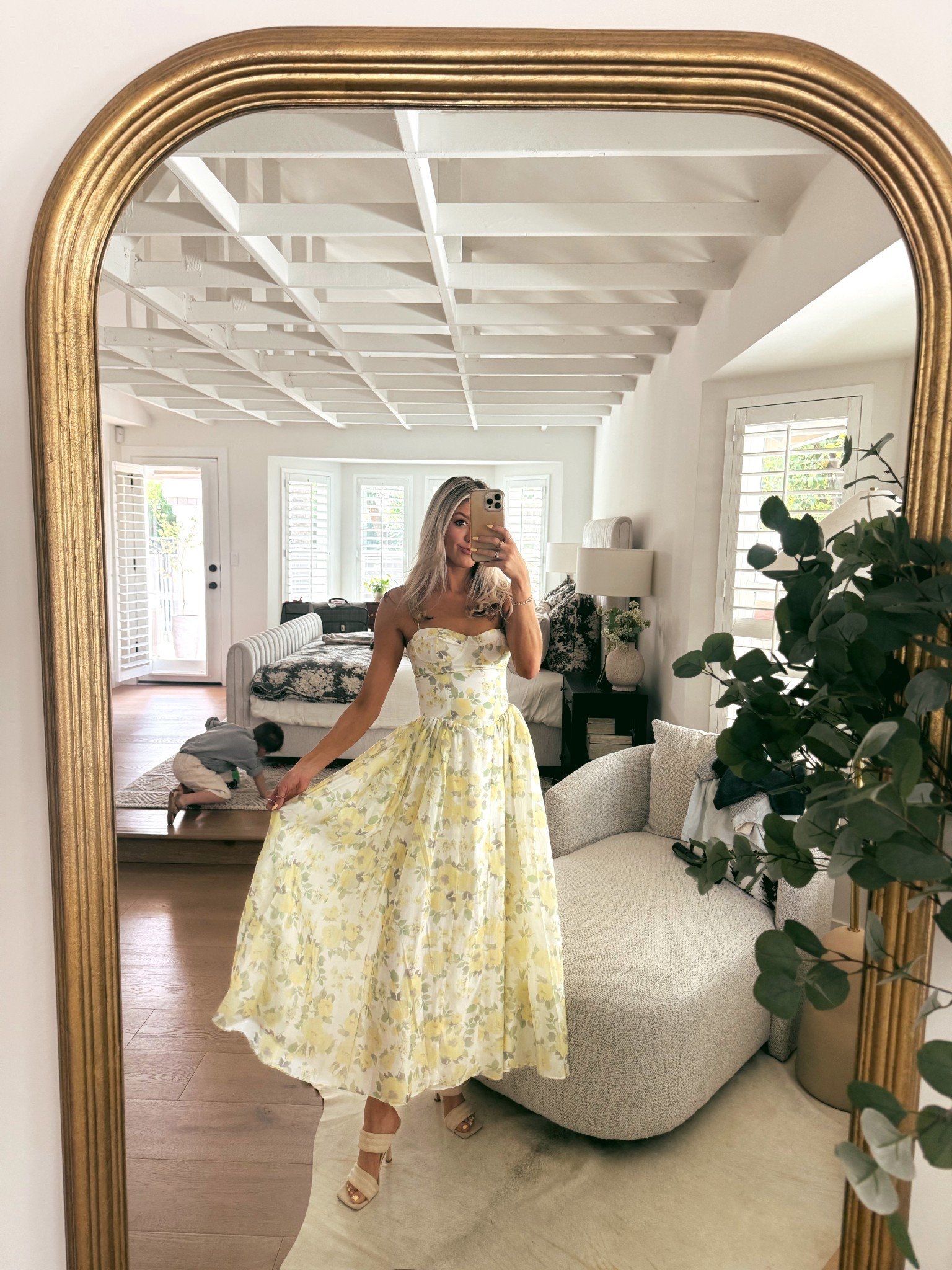 The most iconic floral dress for spring! This is the perfect floral dress for family photos, weddings, special events and more. It’s from Revolve and so fun! 

#LTKWedding #LTKgrwm #LTKootd