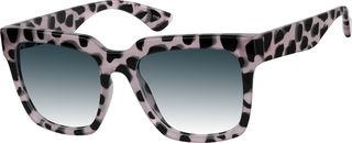 Zenni Women's Square Rx Sunglasses Pink TR Frame | Zenni Optical (US & CA)