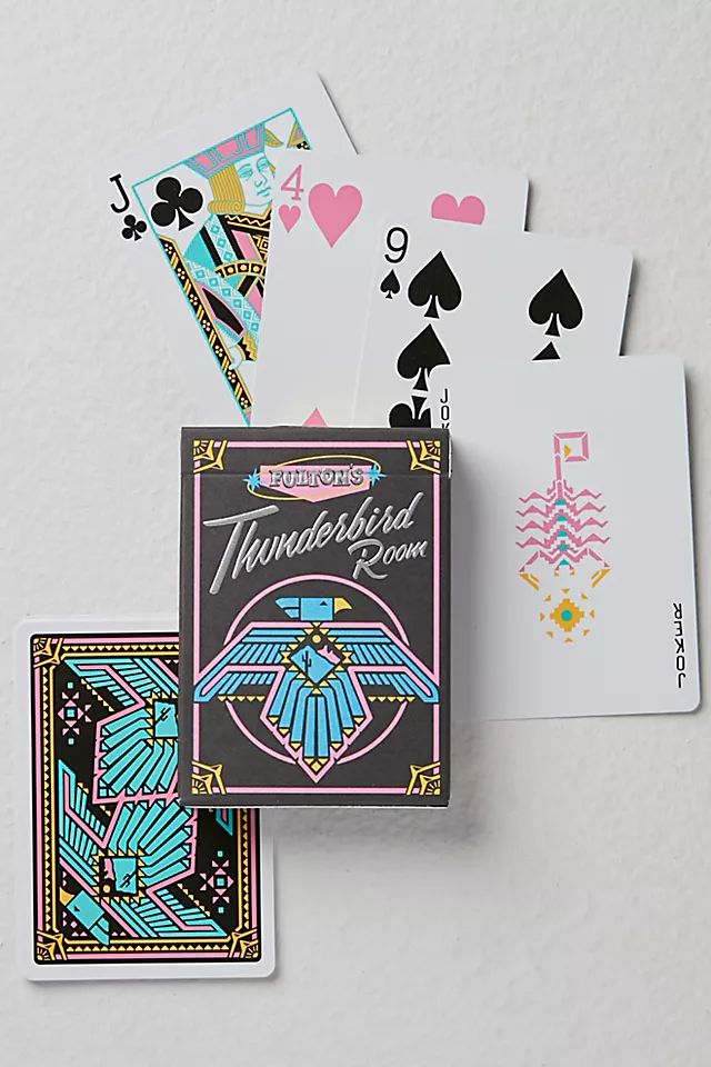 Fulton's Thunderbird Room Playing Cards | Free People (Global - UK&FR Excluded)