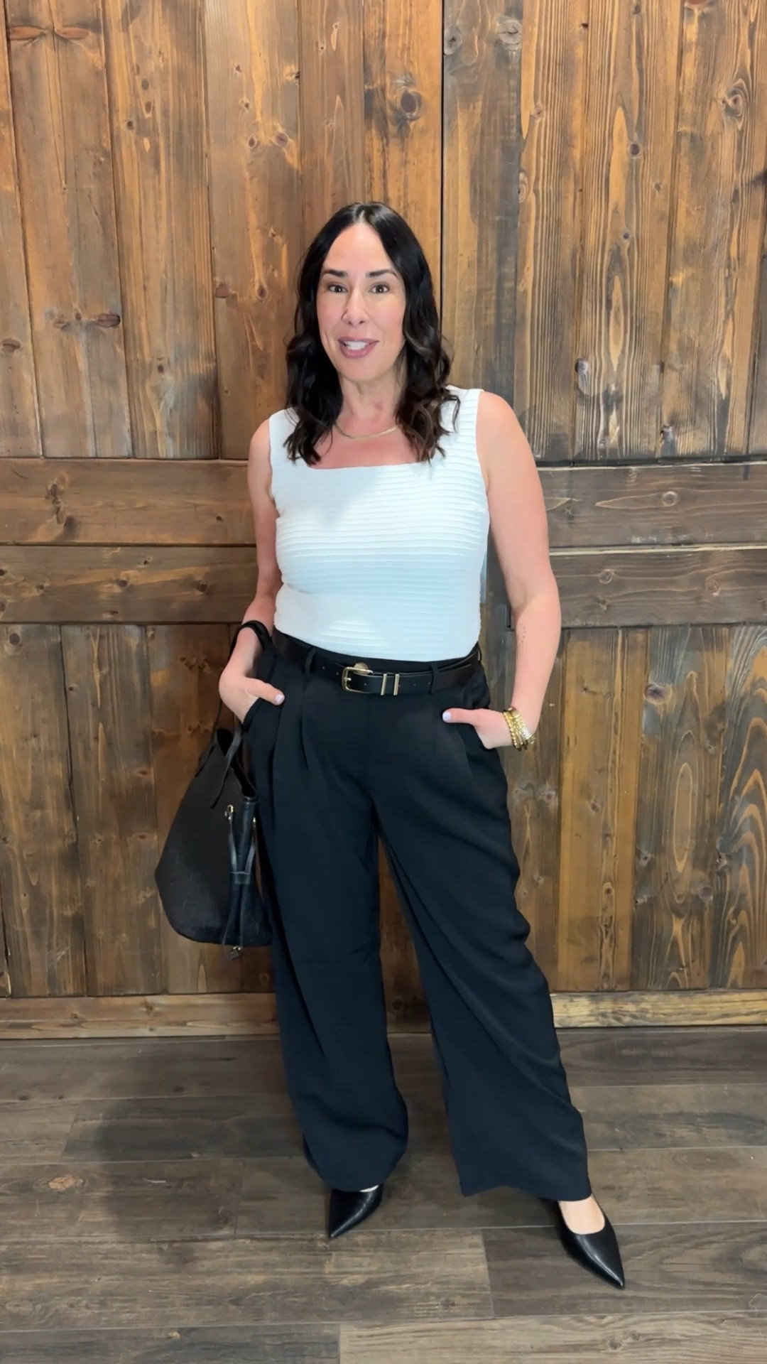 My outfit is part of the Amazon Big Spring Sale! Never thought I’d be wearing 𝘁𝗿𝗼𝘂𝘀𝗲𝗿𝘀—and 𝙝𝙤𝙣𝙚𝙨𝙩𝙡𝙮, I don’t even say the word 𝙩𝙧𝙤𝙪𝙨𝙚𝙧𝙨. But here we are. 🤷‍♀️

I stepped out of my 𝙘𝙤𝙢𝙛𝙤𝙧𝙩 𝙯𝙤𝙣𝙚 with this outfit, and I 𝙠𝙞𝙣𝙙𝙖 𝙡𝙤𝙫𝙚 𝙞𝙩?! It’s 𝗮𝗳𝗳𝗼𝗿𝗱𝗮𝗯𝗹𝗲, and just structured enough to make me feel like I 𝙠𝙣𝙤𝙬 𝙬𝙝𝙖𝙩 𝙄’𝙢 𝙙𝙤𝙞𝙣𝙜. The 𝗯𝗲𝗹𝘁 really pulls it all together—𝙨𝙪𝙘𝙝 𝙖 𝙨𝙢𝙖𝙡𝙡 𝙩𝙝𝙞𝙣𝙜 𝙗𝙪𝙩 𝙢𝙖𝙠𝙚𝙨 𝙖 𝙗𝙞𝙜 𝙙𝙞𝙛𝙛𝙚𝙧𝙚𝙣𝙘𝙚!

✔️ 𝗧𝗿𝗼𝘂𝘀𝗲𝗿𝘀 – I’m in a 𝗹𝗮𝗿𝗴𝗲 (𝙩𝙝𝙚𝙮 𝙘𝙤𝙢𝙚 𝙞𝙣 𝙖 𝙗𝙪𝙣𝙘𝙝 𝙤𝙛 𝙘𝙤𝙡𝙤𝙧𝙨, 𝙛𝙧𝙤𝙢 𝙣𝙚𝙪𝙩𝙧𝙖𝙡𝙨 𝙩𝙤 𝙗𝙤𝙡𝙙 𝙤𝙥𝙩𝙞𝙤𝙣𝙨)
✔️ 𝗧𝗮𝗻𝗸 – Sized up to 𝗫𝗟 for the chest (𝙩𝙤𝙣𝙨 𝙤𝙛 𝙘𝙤𝙡𝙤𝙧𝙨 𝙩𝙤𝙤!)
✔️ 𝗕𝗹𝗮𝗰𝗸 𝗵𝗲𝗲𝗹𝘀 – If you’ve been here a while, you know I’ve posted these before! 𝙄 𝙙𝙤𝙣’𝙩 𝙗𝙚𝙡𝙞𝙚𝙫𝙚 𝙞𝙣 𝙬𝙚𝙖𝙧𝙞𝙣𝙜 𝙩𝙝𝙞𝙣𝙜𝙨 𝙤𝙣𝙘𝙚 𝙖𝙣𝙙 𝙢𝙤𝙫𝙞𝙣𝙜 𝙤𝙣— I love finding pieces that actually 𝙜𝙚𝙩 𝙬𝙤𝙧𝙣.

#LTKStyleTip #LTKSeasonal #LTKU
