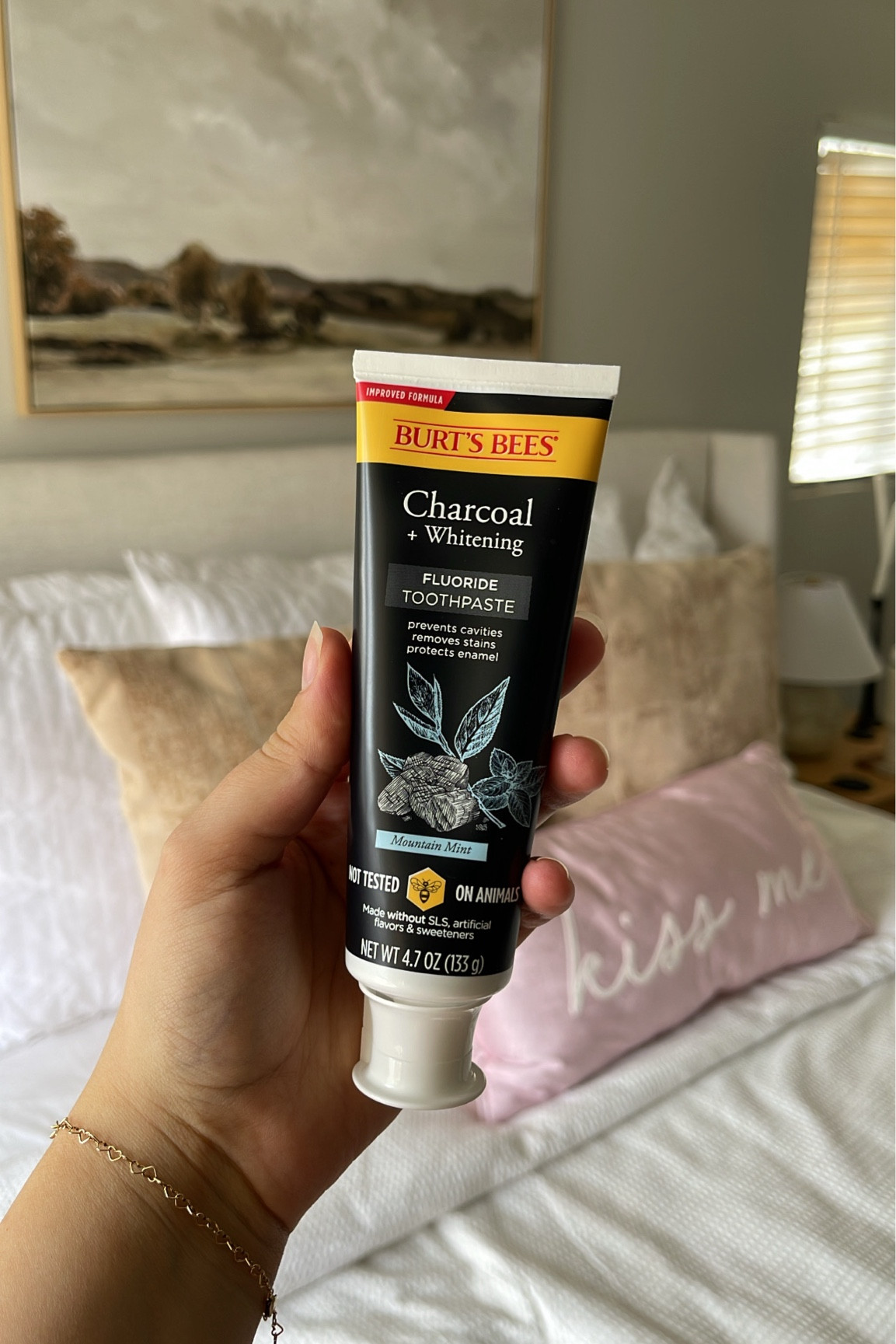 TOXIN FREE TOOTHPASTE 🤍😚

This is rated 100/100 on Yuka. I’ve loved it so far, and I’m pretty particular about my toothpaste taste! 

DISCLAIMER: this toothpaste does include fluoride, which is a controversial ingredient to ingest. Please do your OWN research before purchasing anything to make sure it’s safe and right for YOU. 💖

#LTKbeauty