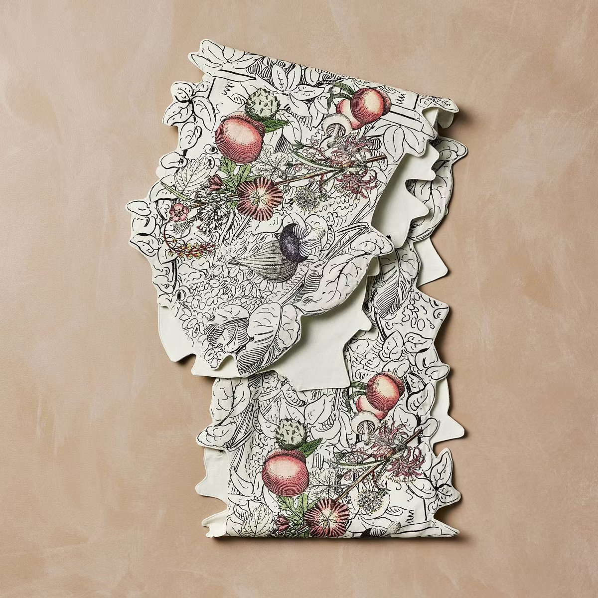 Shaped Table Runner Fall Tossed Fruit - John Derian for Target | Target