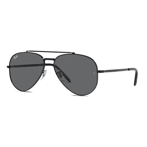 Men's Ray-Ban New Aviator Sunglasses Black | Scheels