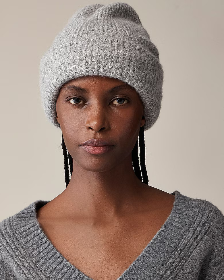 Marled beanie in Supersoft yarn | J. Crew US