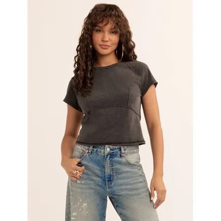 Jessica Simpson Women s and Women s Plus Eydie Tee  Sizes XS-4X | Walmart (US)