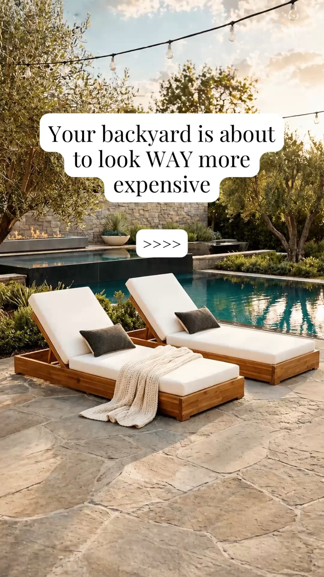 #AD Your backyard is about to look way more expensive 🤍 These outdoor finds from @Wayfair  give that high-end designer look without the designer price.  ✨
#wishyouwerehere #outdoor #Wayfair #WayfairPartner