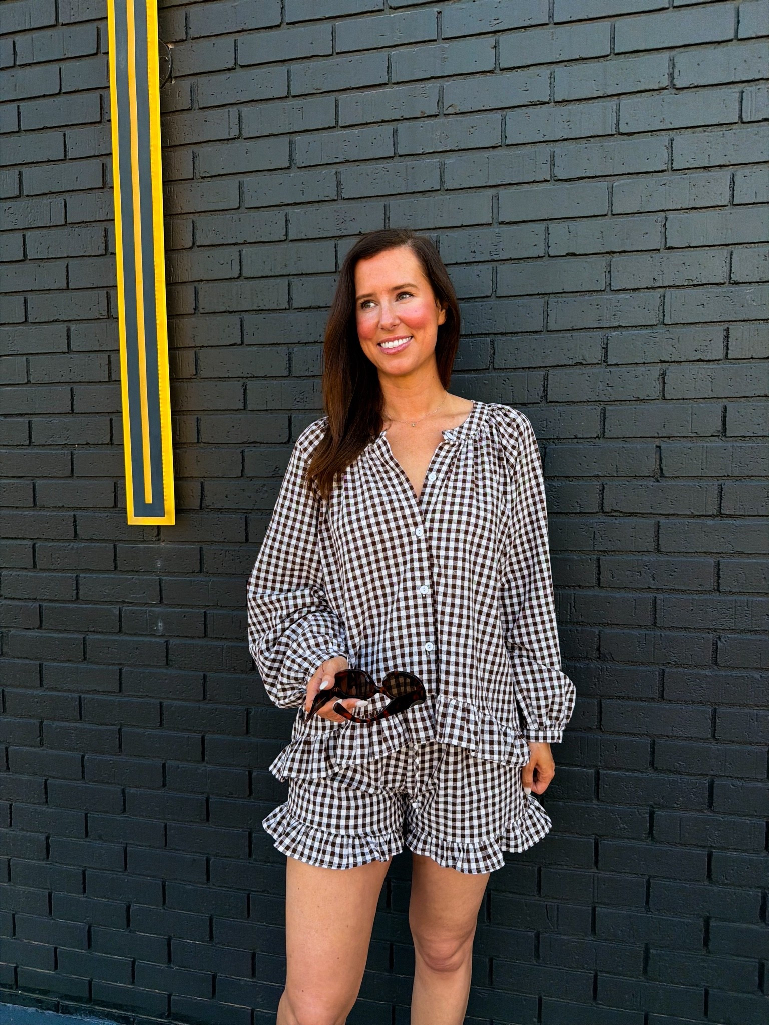 Matching set // gingham // Amazon // travel outfit // travel // beach // under $50 // Amazon finds // prime day

#LTKootd #LTKActive #LTKSaleAlert
