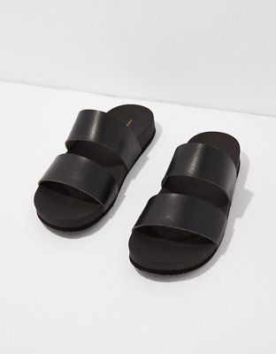 AE Double Band Sandal | American Eagle Outfitters (US & CA)