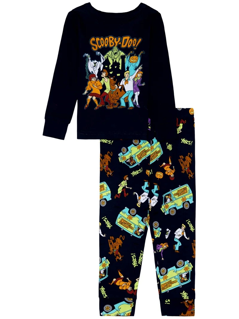 Character Toddler Viscose Halloween Pajama Set, 2-Piece, Sizes 12M-5T | Walmart (US)