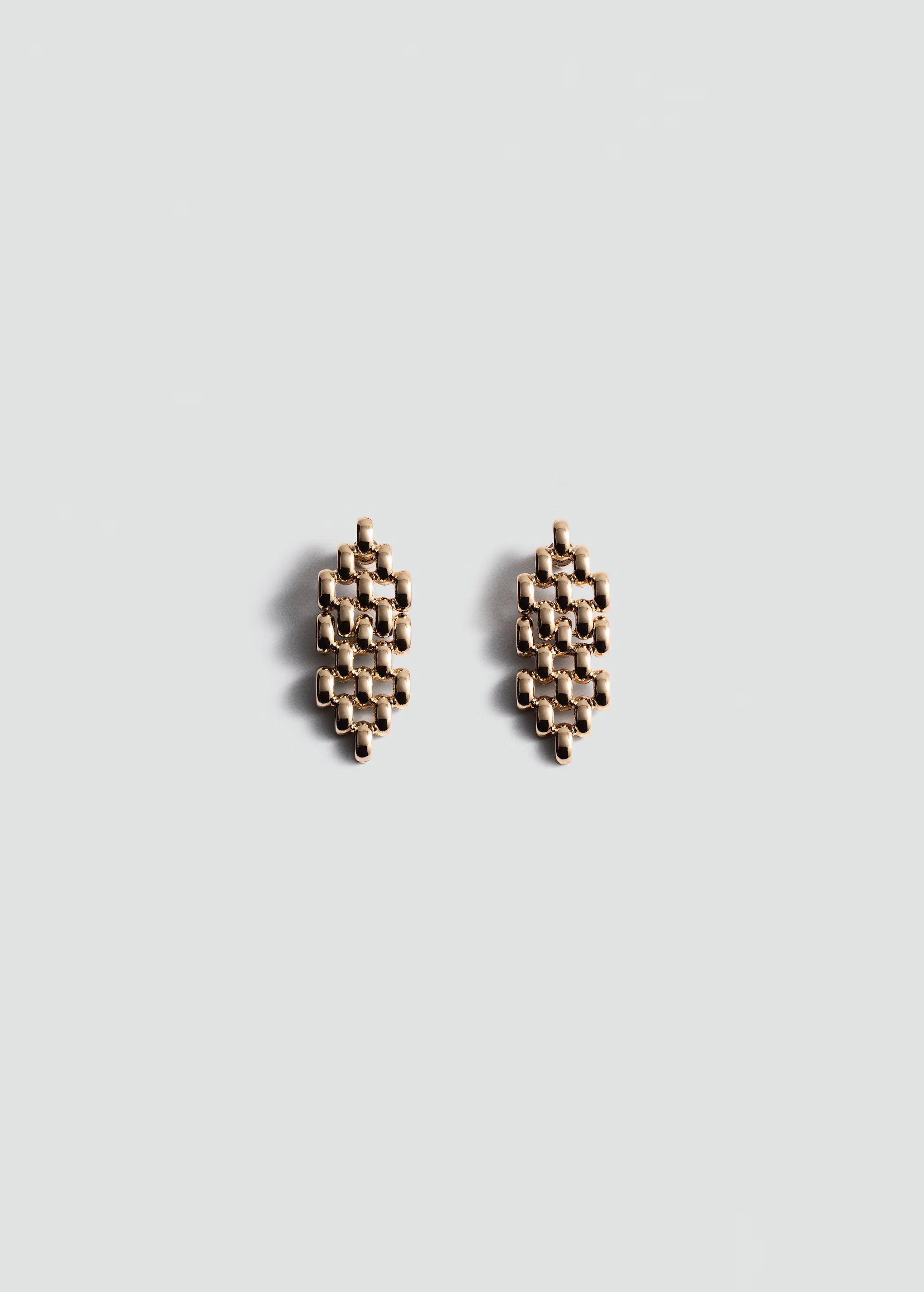 Link earrings - Woman | MANGO USA | MANGO (US)