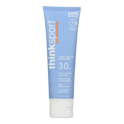 ThinkSun Sport Sunscreen SPF 30 Clear Zinc - 3 fz | Target