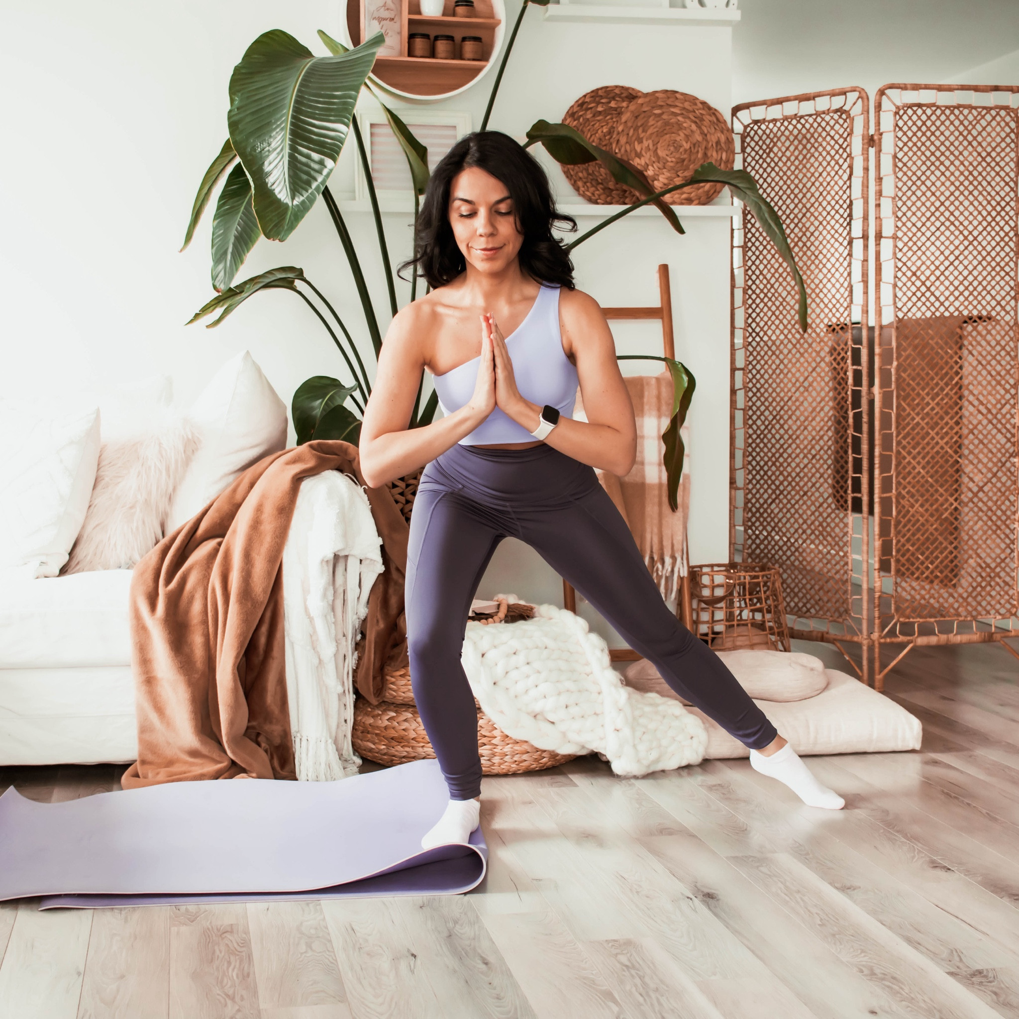 Pilates in lilac 💜

#LTKfitness