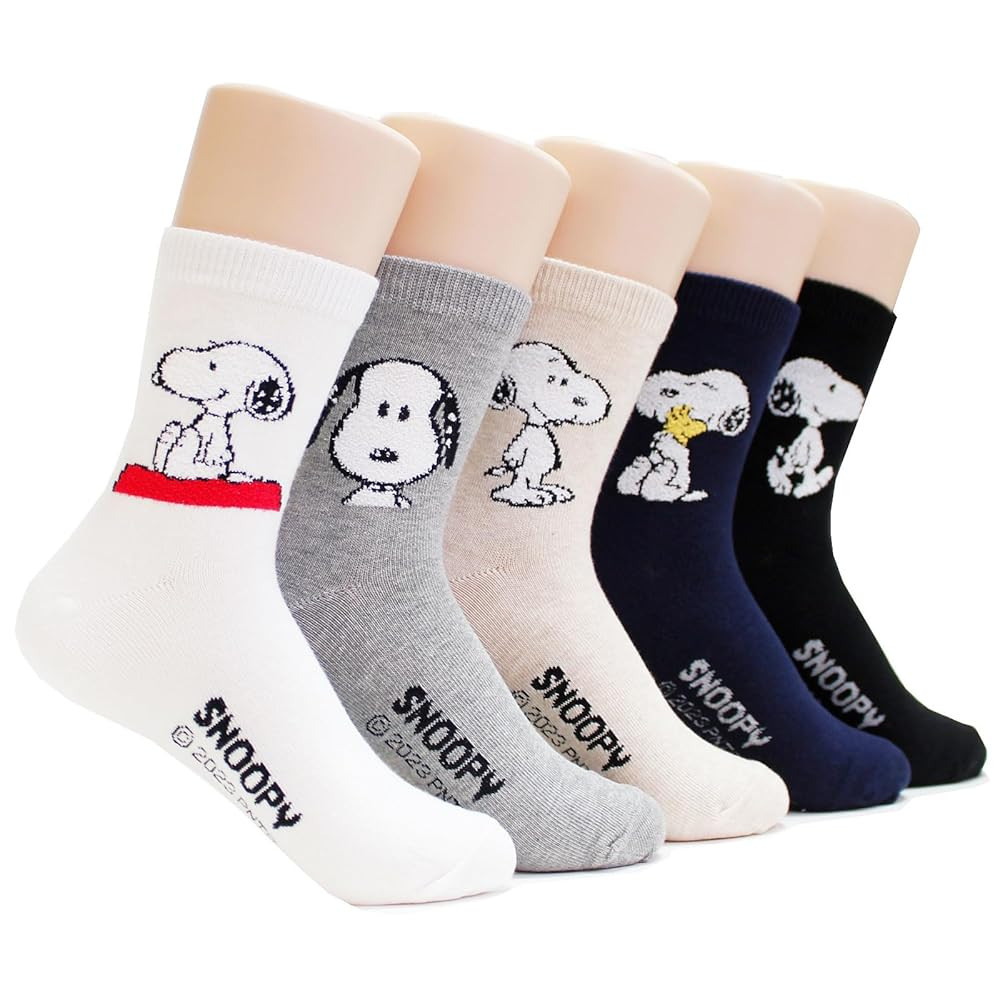 The Peanuts Cartoon Movie Series Women's Original Socks | Amazon (US)