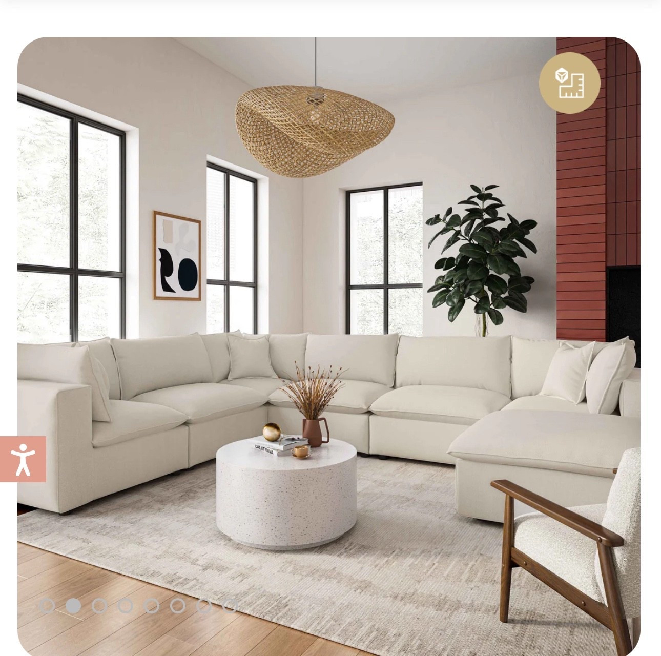 7 piece Cali modular sectional.

#LTKHome