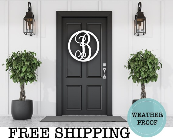 Single Letter Monogram Sign Vine Monogram 3 Letter Monogram | Etsy | Etsy (US)