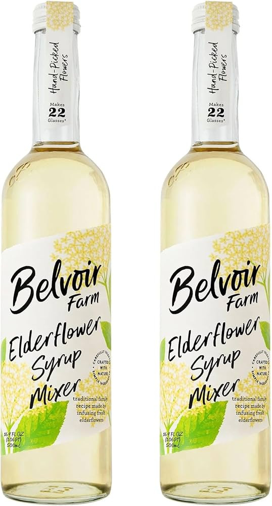 BELVOIR FRUIT FARMS Elderflower Syrup Mixer | Hand-Picked Flowers | Makes Up To 22 Glasses | Trad... | Amazon (US)