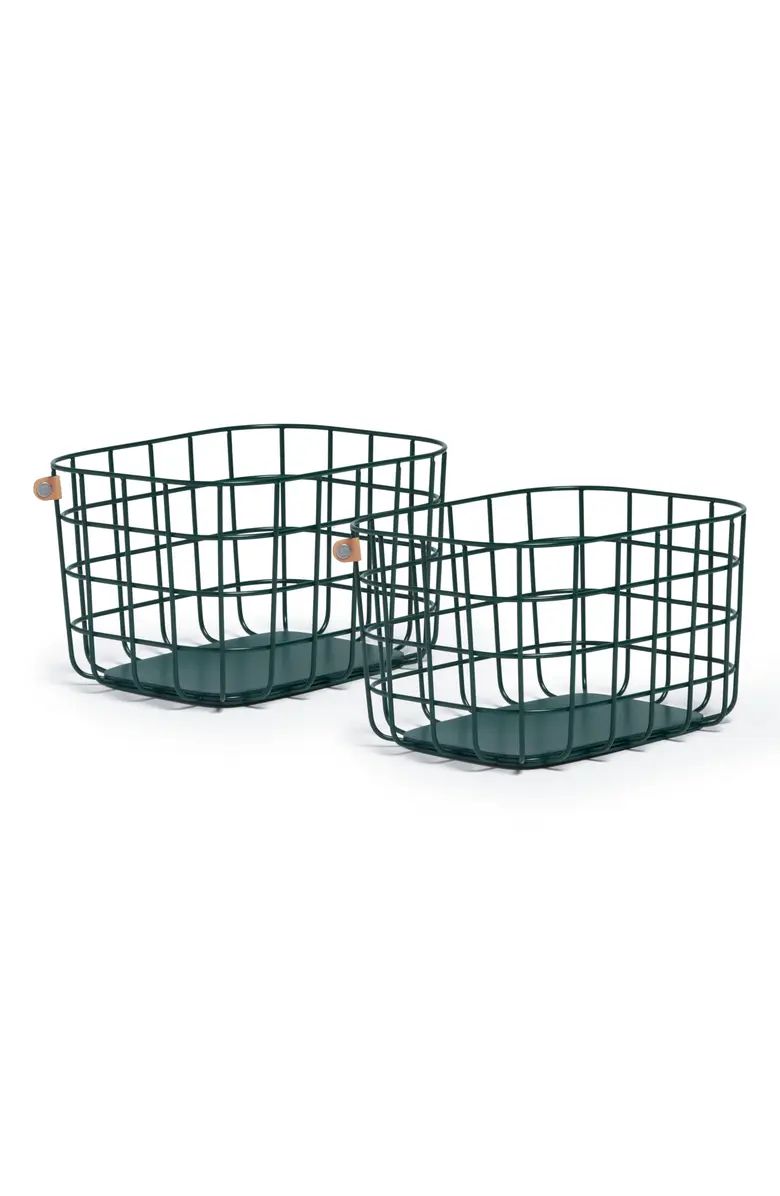 Set of 2 Medium Wire Baskets | Nordstrom