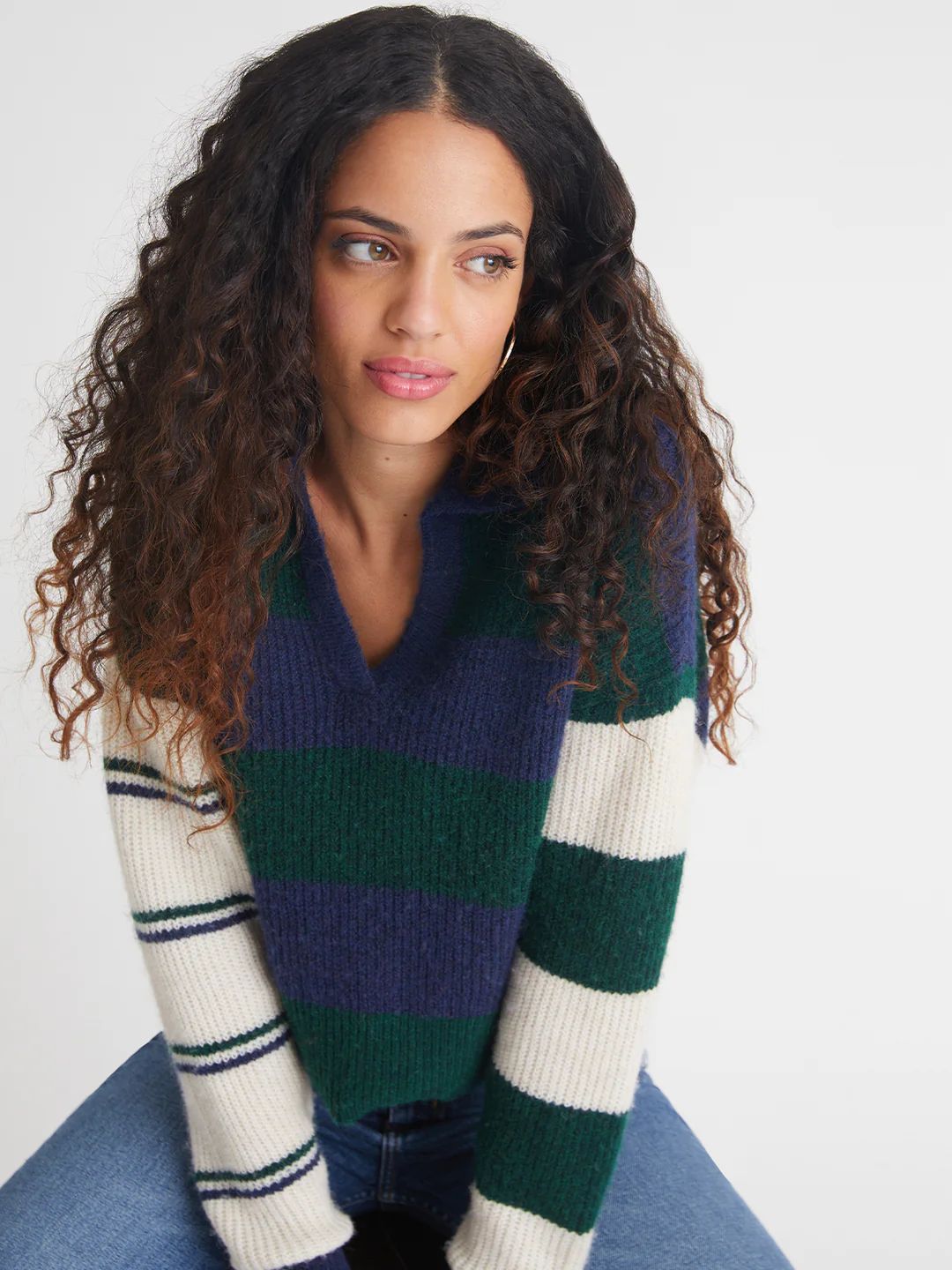 Andi: Rugby Polo Sweater | 525 America