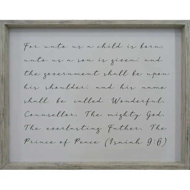 Framed Holiday Canvas Wall Décor 20x16 - Walmart.com | Walmart (US)