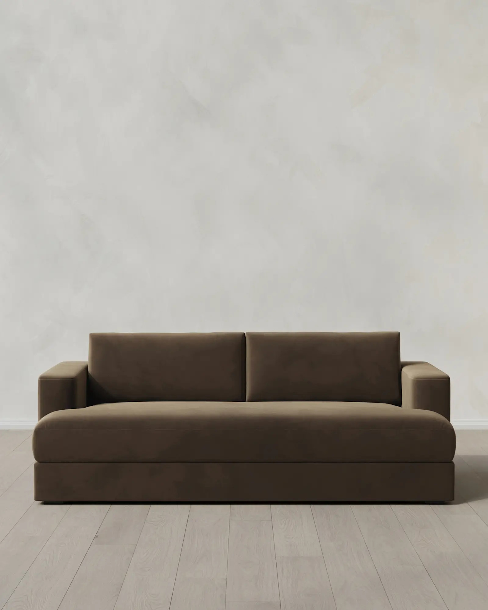 Sierra Performance Velvet Taper Arm Sofa | Quince