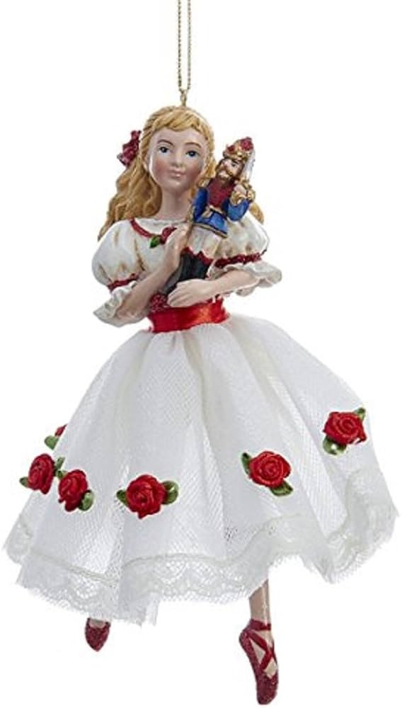 Kurt Adler 6" Resin Clara Christmas Ornament | Amazon (US)