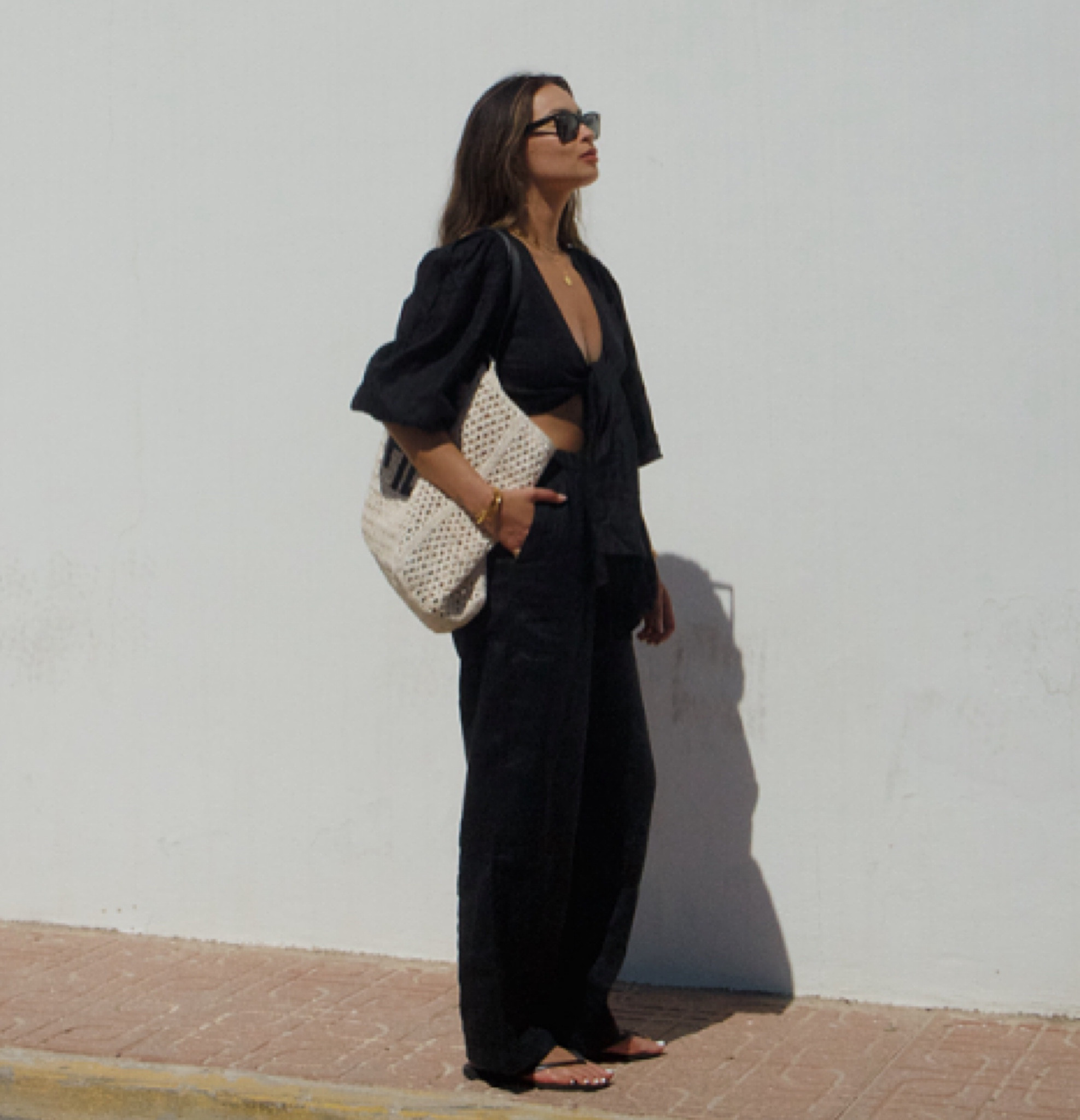 A little linen moment! Linking my exact outfit here 