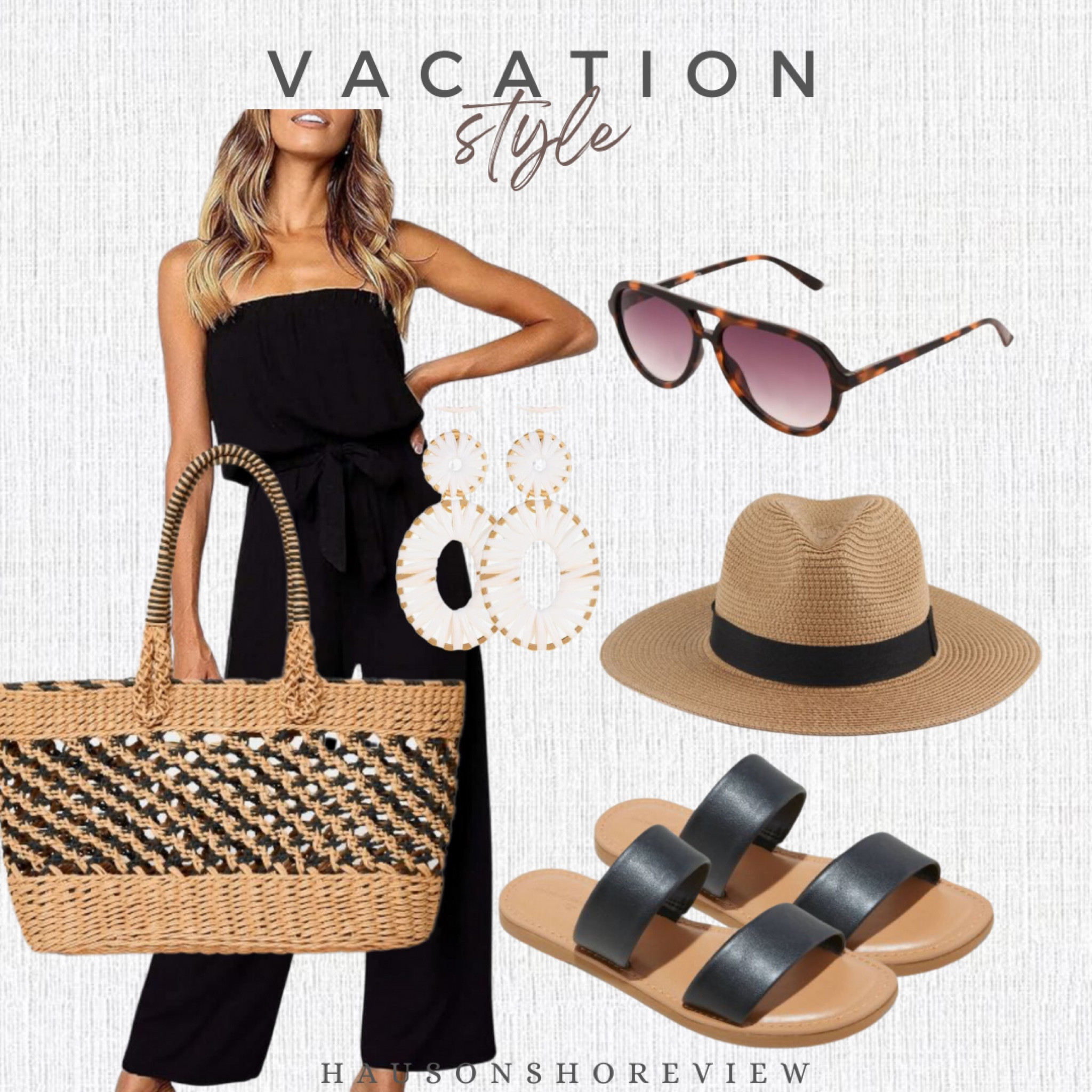 This is the perfect travel outfit to your beach vacation getaway! It can be dressed up even more for a night out!


Women’s outfit. Women style. Women’s beach outfit. Travel outfit. Travel style. Vacation wear. Vacation outfit. Women’s vacation outfit. Vacation hat. Beach hat. Sandals. Summer outfit. Cruise outfit. Resort wear. Resort outfit. Beach bag. Beach tote. Beach handbag. Earrings. Black outfit. Date night. Date night outfit. Date night style. Sunglasses. Resort women’s outfit. Summer style for women. Beach earrings. Summer earrings. Date night style.

#LTKstyletip #LTKtravel #LTKfindsunder50
