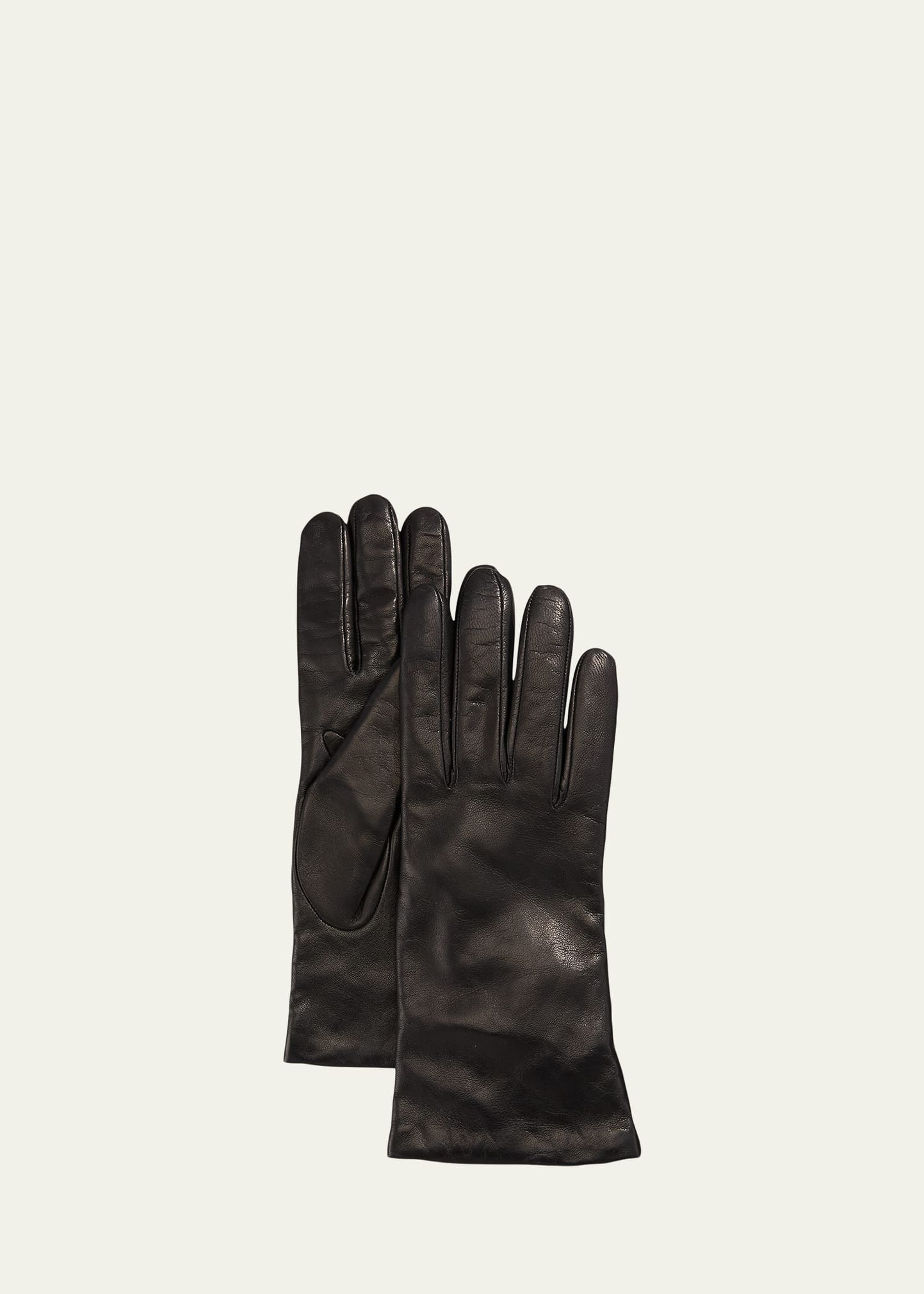 Portolano Cashmere-Lined Napa Leather Gloves | Bergdorf Goodman
