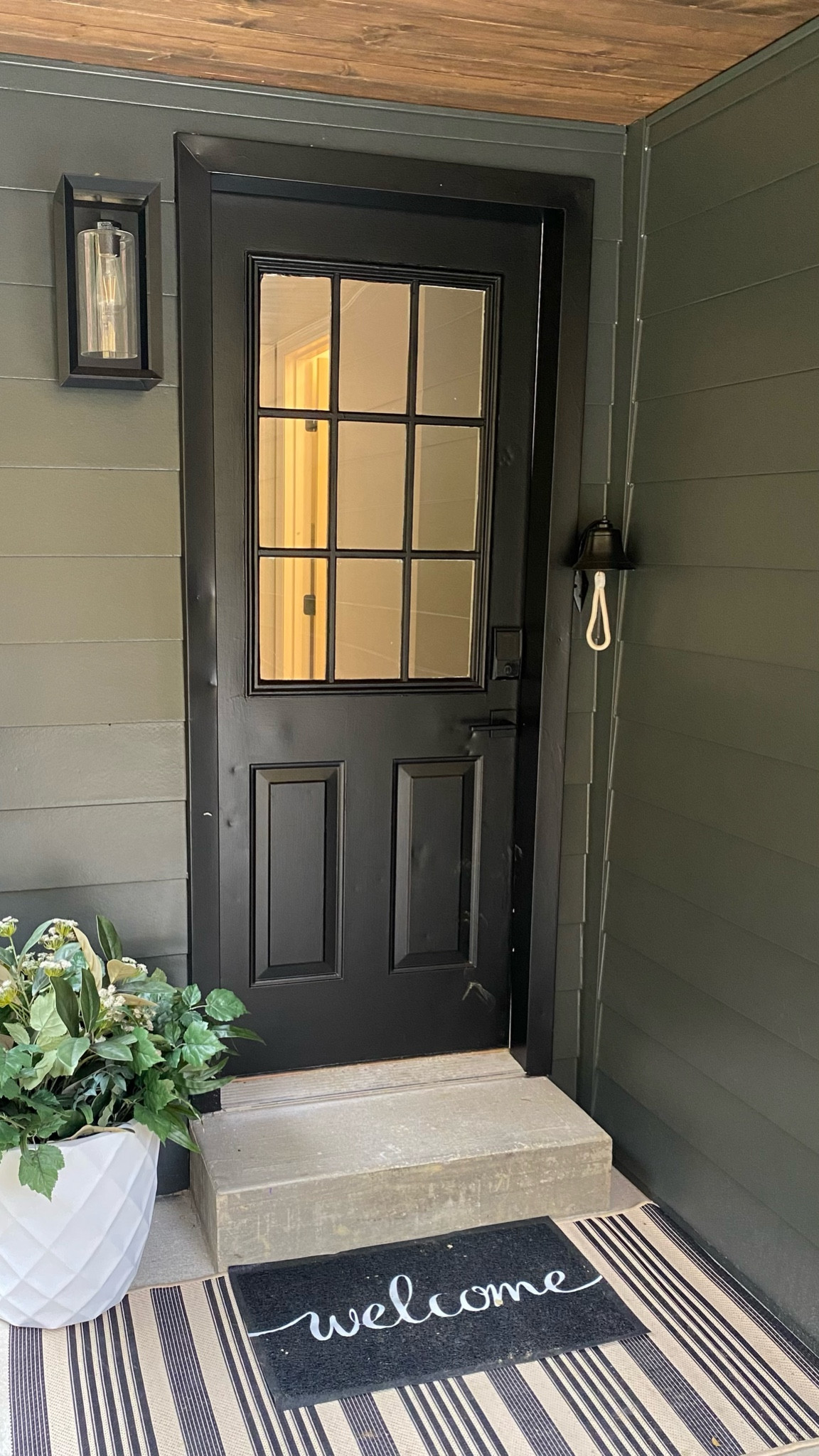 Hanging dinner bell a great welcoming touch at Bent Tree Lodge! 

#LTKHome