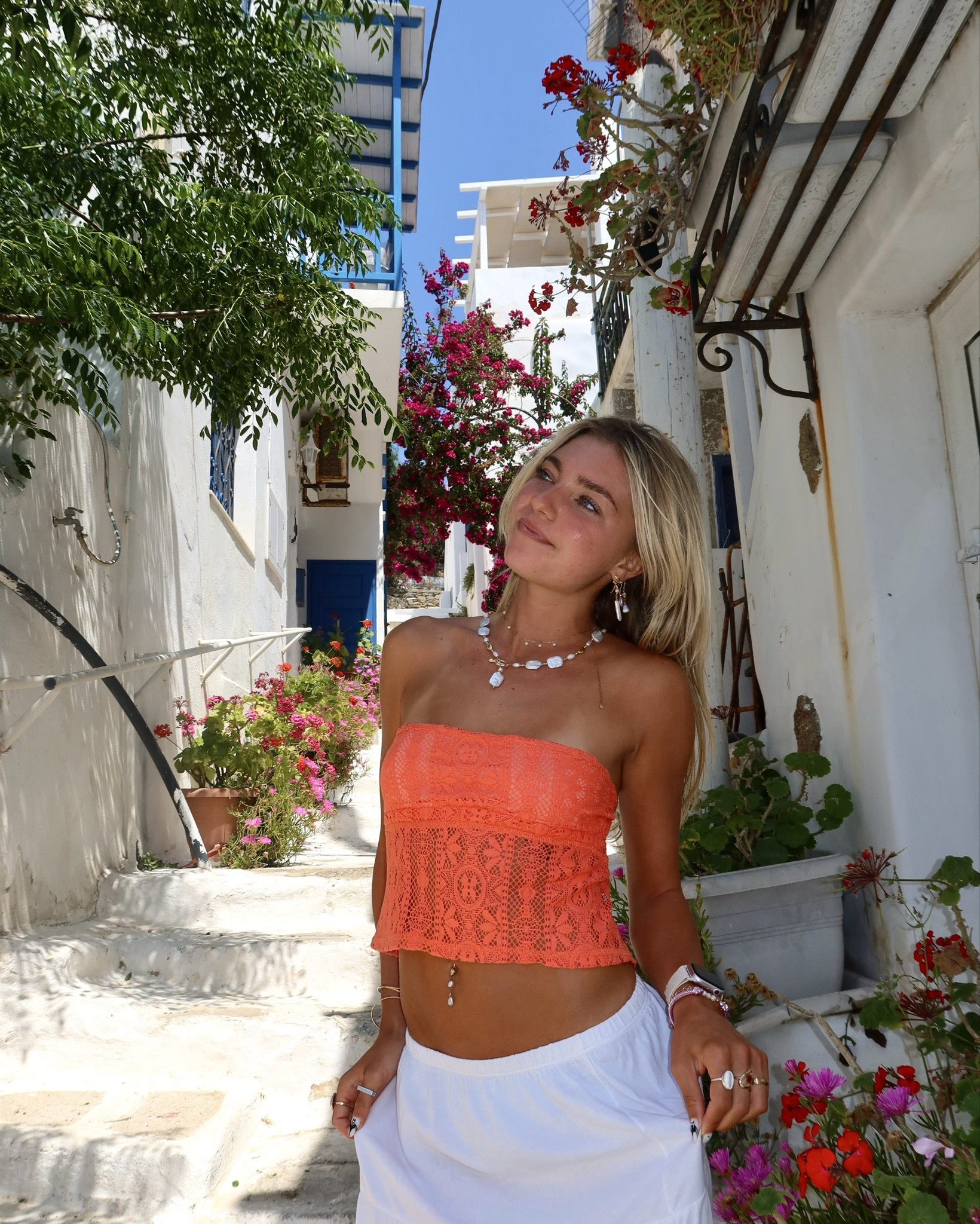 My jewelry stack that I wore to Greece 🐚🇬🇷✨ 

#LTKStyleTip #LTKBeauty #LTKTravel