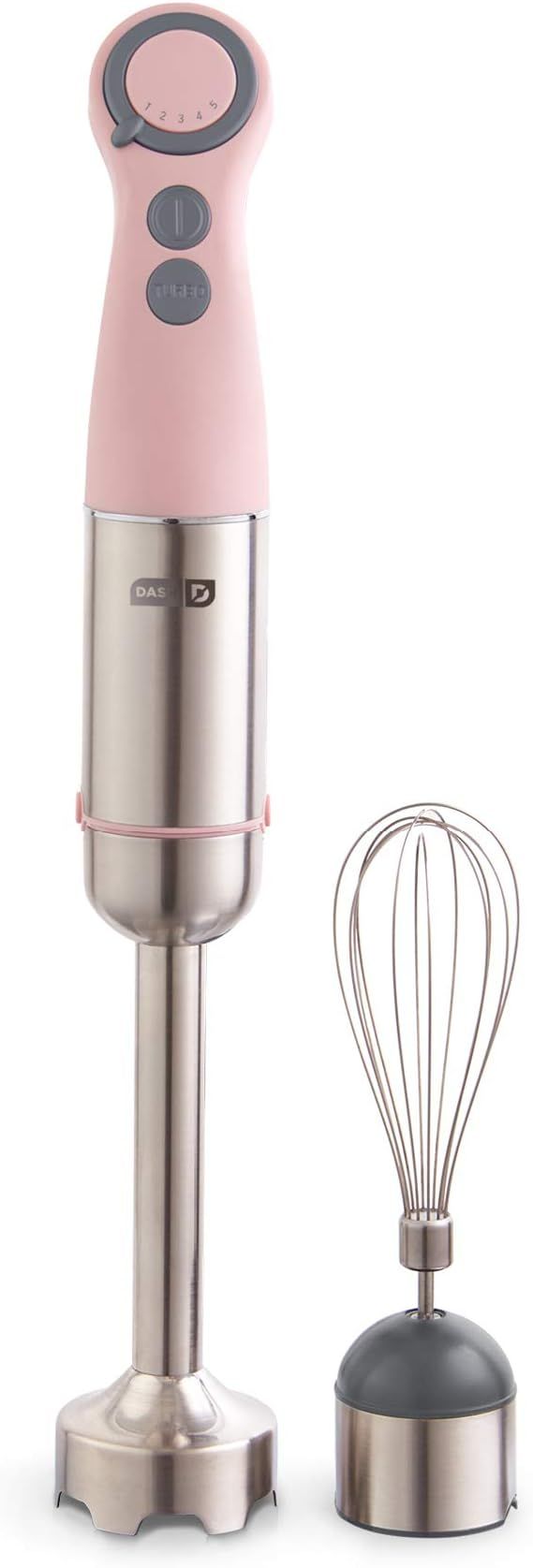 Dash Chef Series Immersion Hand Blender, 5 Speed Stick Blender with Stainless Steel Blades, Whisk... | Amazon (US)