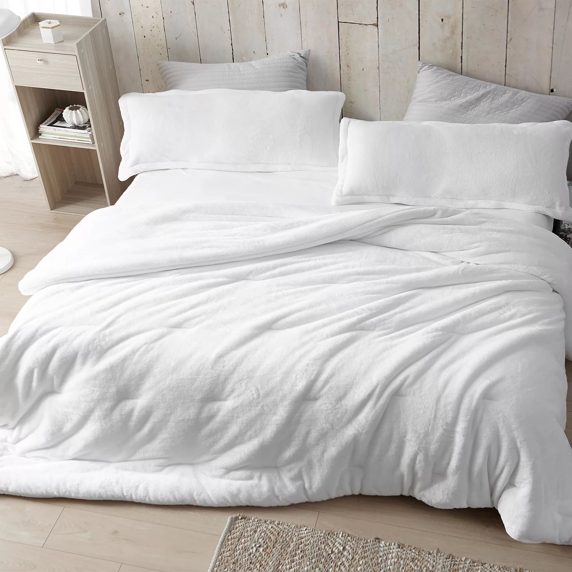 Me Sooo Comfy Coma Inducer Fleece Oversized Comforter Set | Wayfair North America