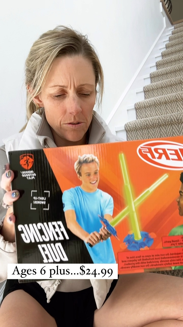 Great gift ideas for boys under $25.  This nerf fencing duel will keep them active and doing what boys do best.  

#giftsforboys #kidsgifts #boysgiftideas #giftideasforboys #kidsgiftsunder25 #best7yearoldgifts #bestgiftsforboys

#LTKkids #LTKfindsunder50 #LTKVideo