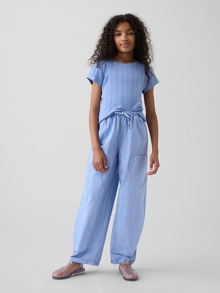 Kids Easy Double-Knee Barrel Pants | Gap (US)