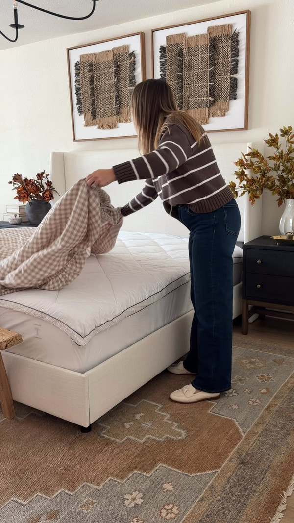 Fall bedding is really just about the layers for me.