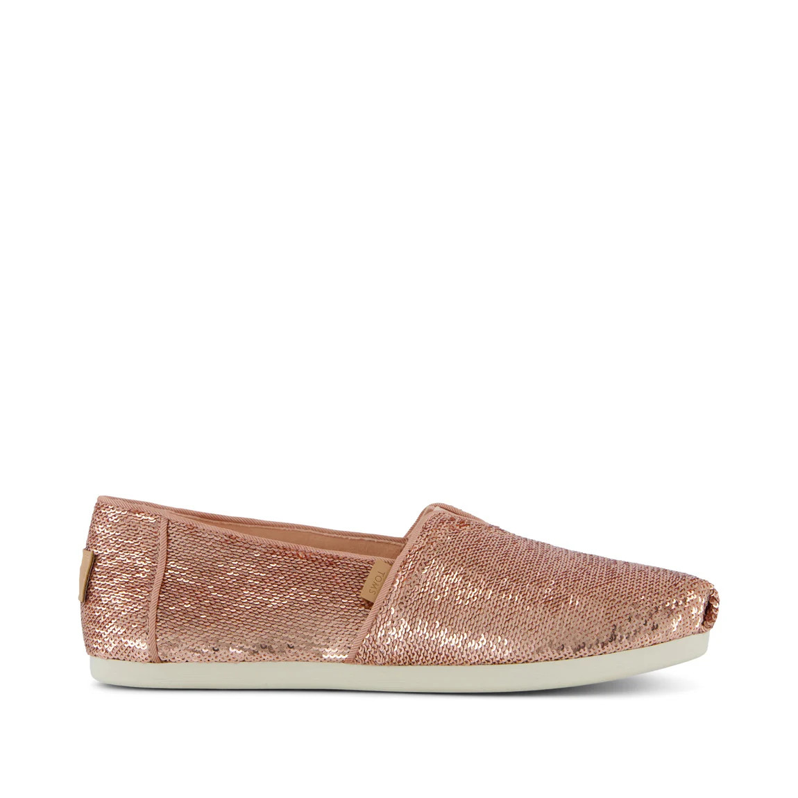 Womens Alpargata Classic Cafe Creme Metallic Sequins | Toms EMEA