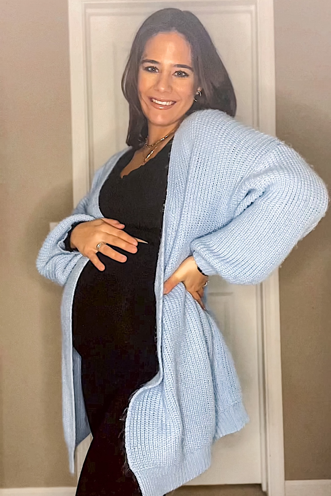 Bump outfit, cozy maternity, maternity leggings 

#LTKbump #LTKunder50 #LTKstyletip