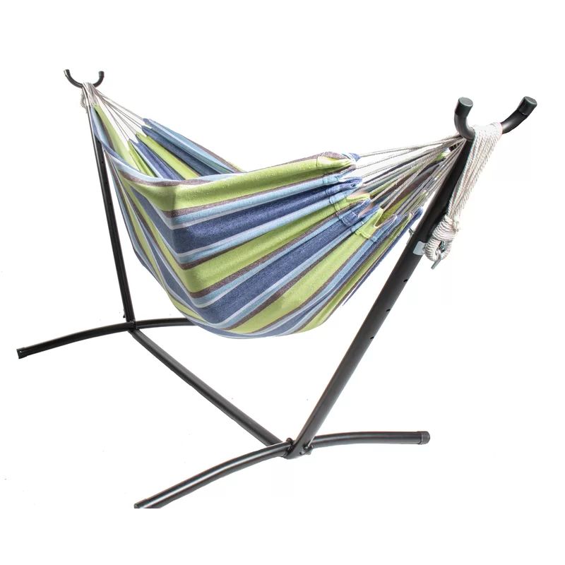 Julio Double Camping Hammock with Stand | Wayfair North America