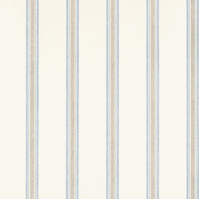 Anna French Beckley Stripe Sky Wallpaper | DecoratorsBest
