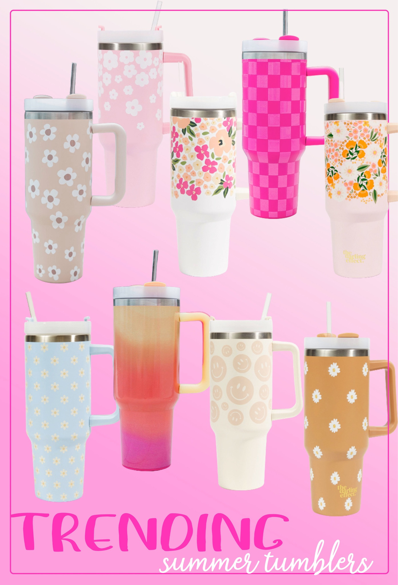 Trending Summer Tumblers 

#LTKBacktoSchool #LTKSeasonal #LTKswim
