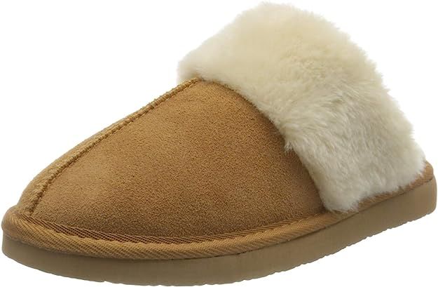 Minnetonka Women's Chesney Suede Scuff Slippers | Amazon (US)