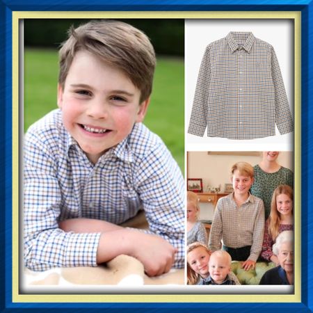 Prince Louis trotters Oliver shirt 