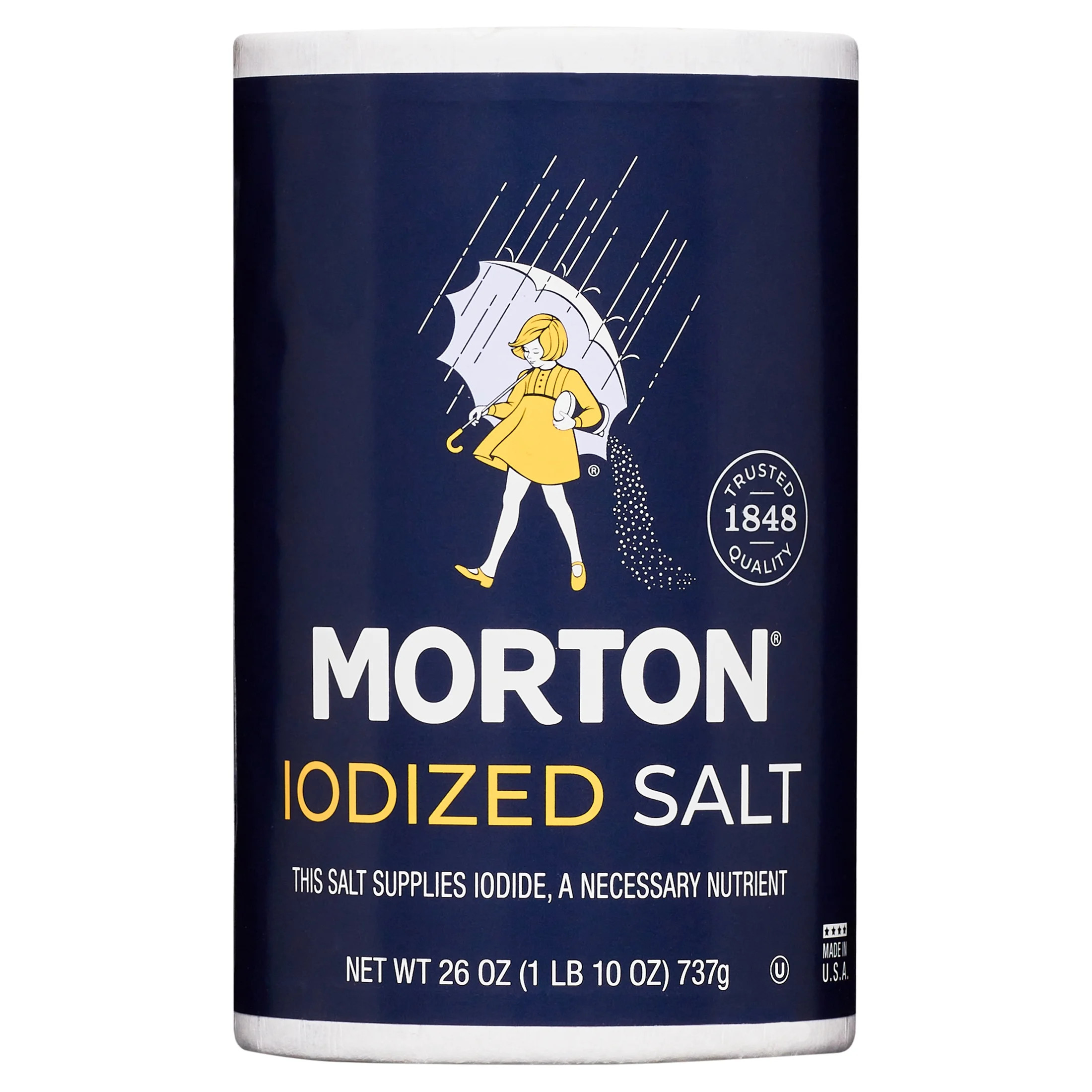 Morton Salt, Iodized, 26 Ounce | Walmart (US)