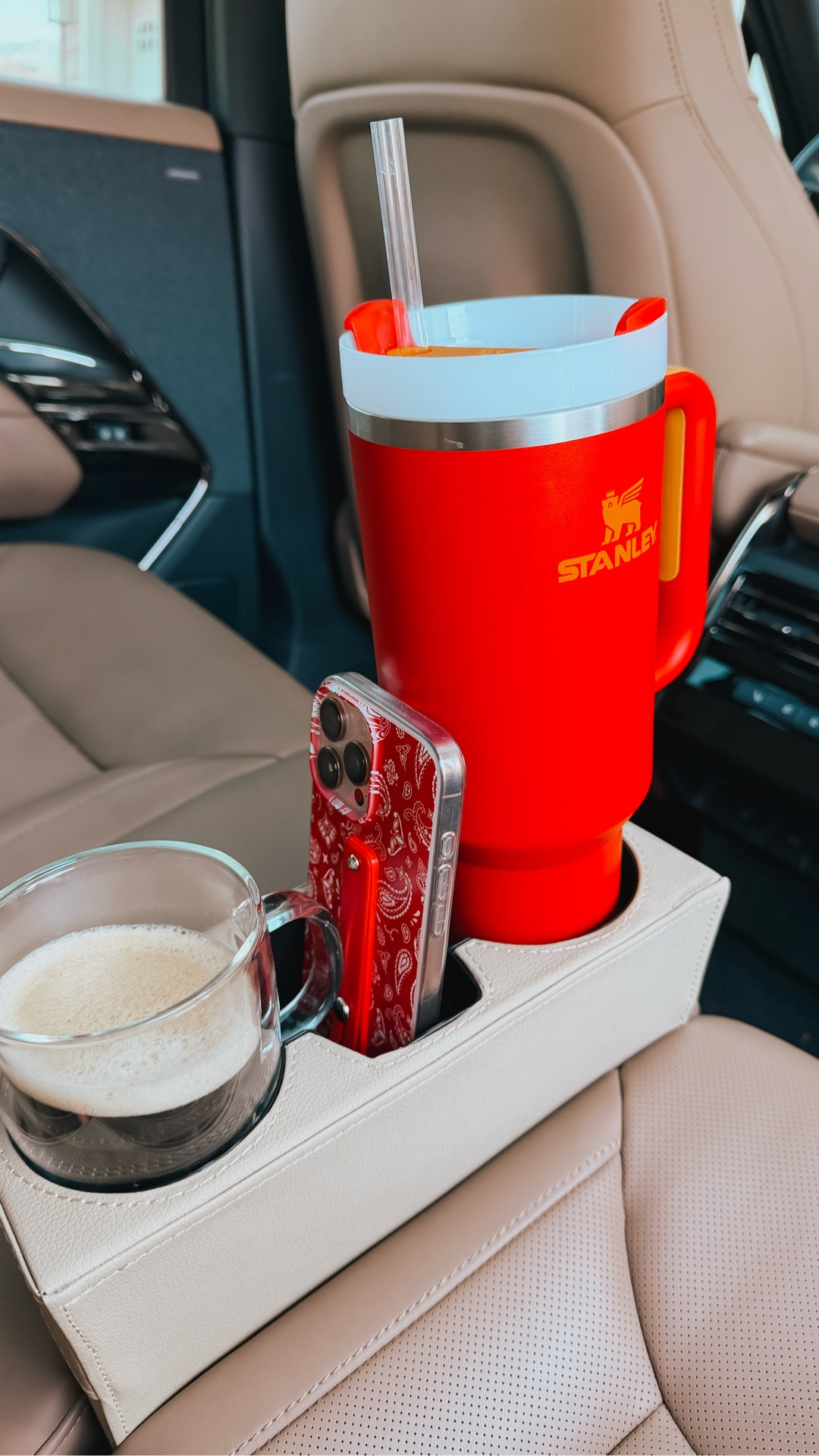 Genius cup holder for car seat gap holds everything 

#LTKTravel