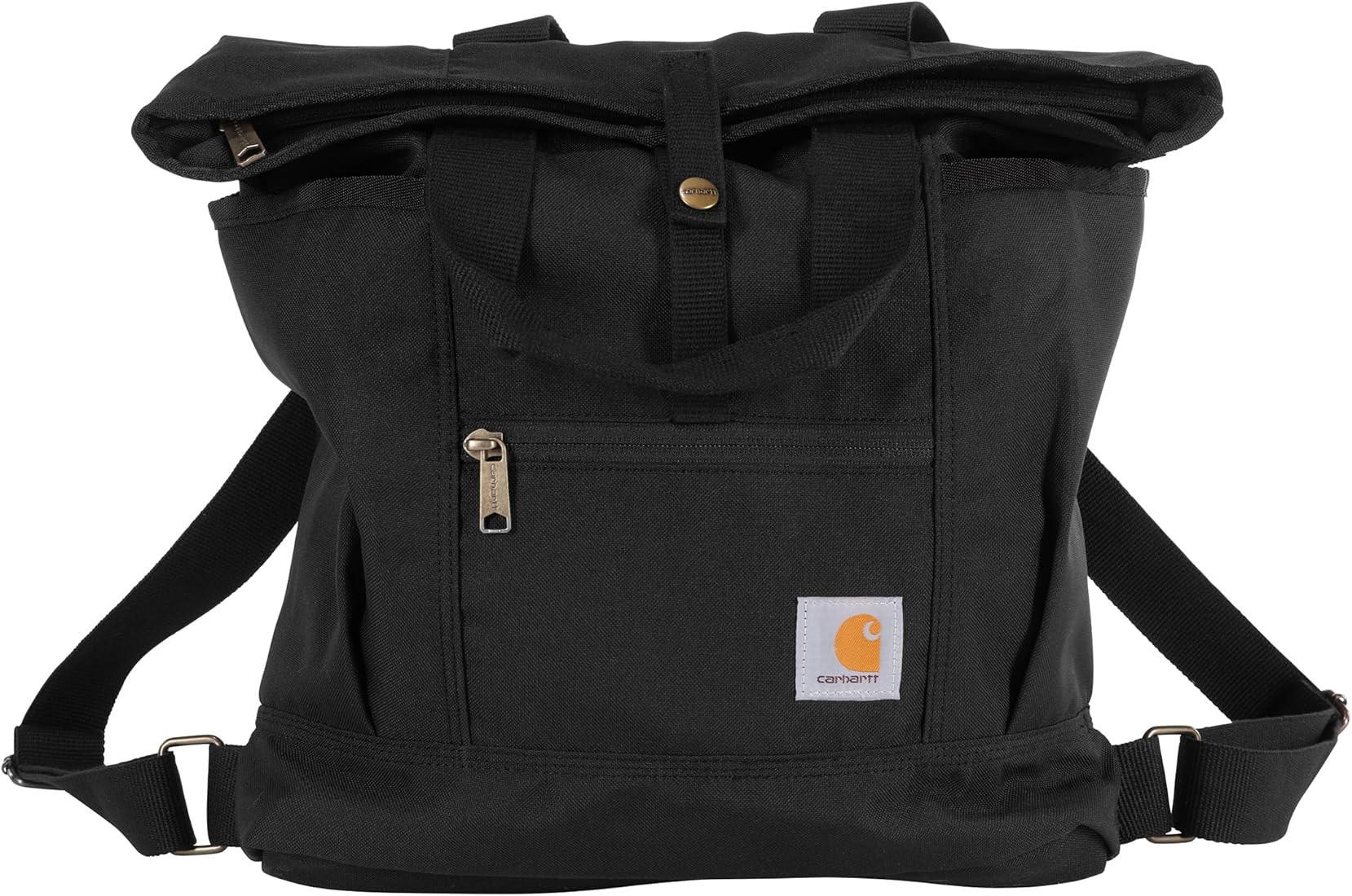 Carhartt, Durable Bag with Adjustable Straps and Laptop Sleeve, Convertible Backpack Tote (Black)... | Amazon (US)